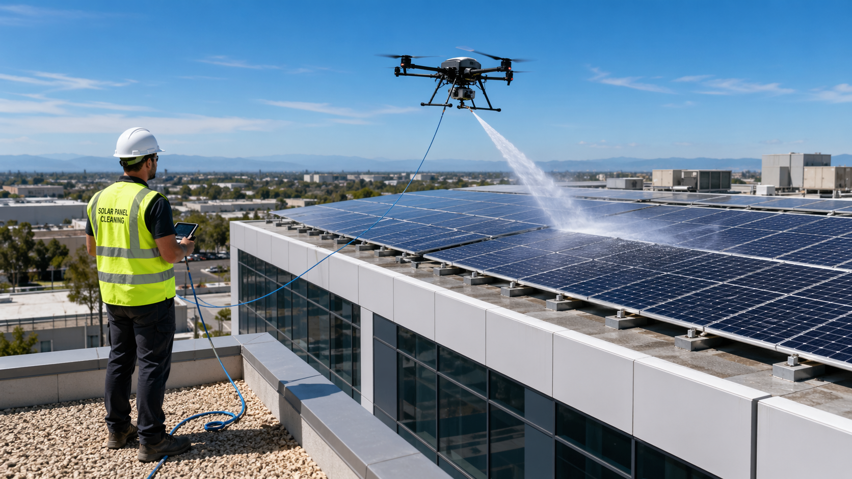 solar dronewash
