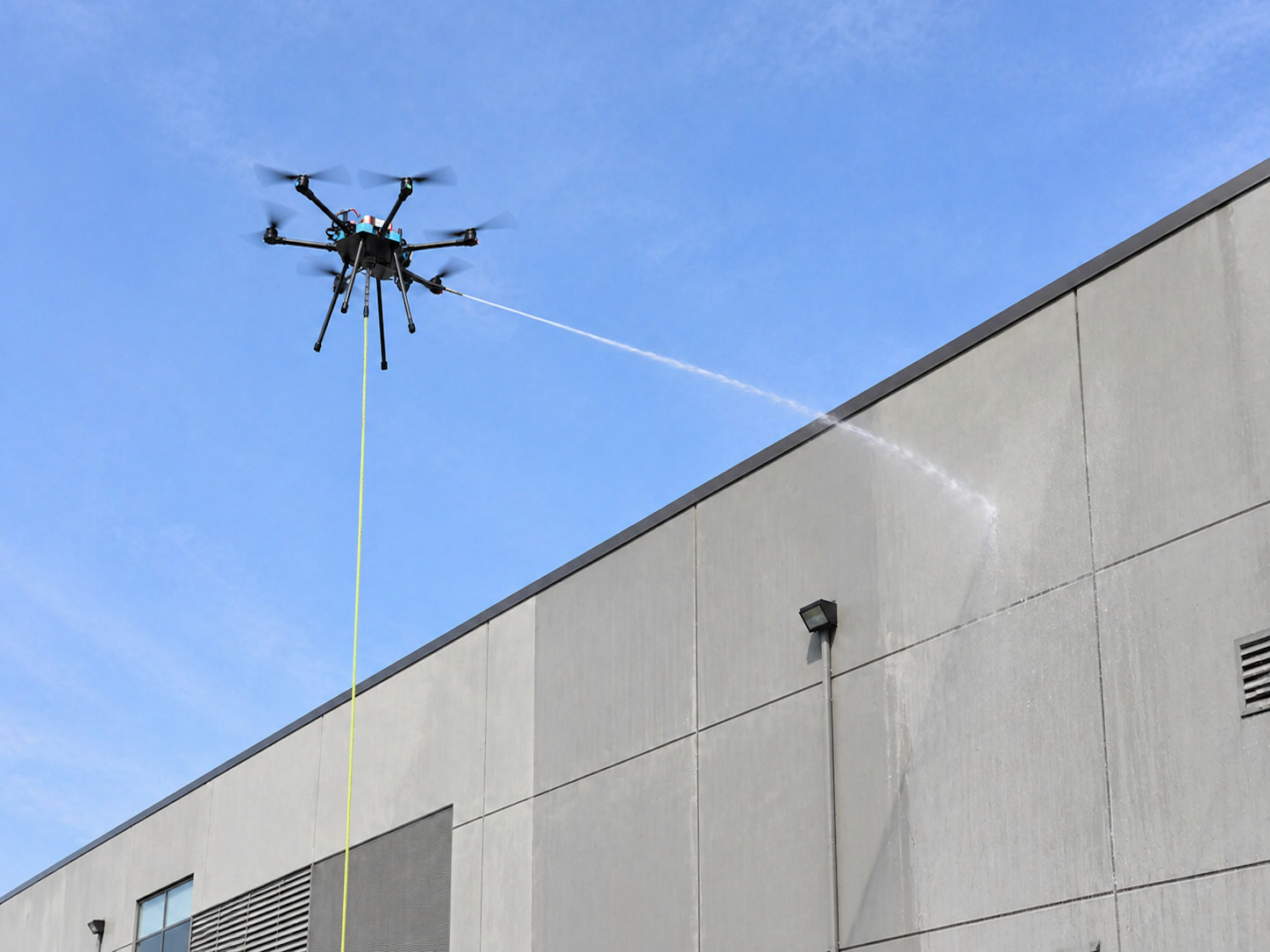 buildingdronewash